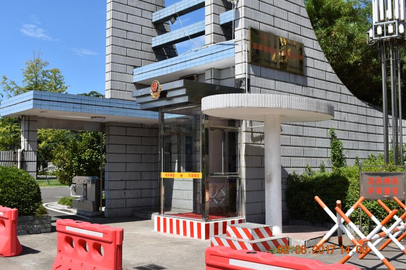 宁波某部队岗亭门禁案例